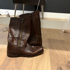 Frye Brown Leather Boots